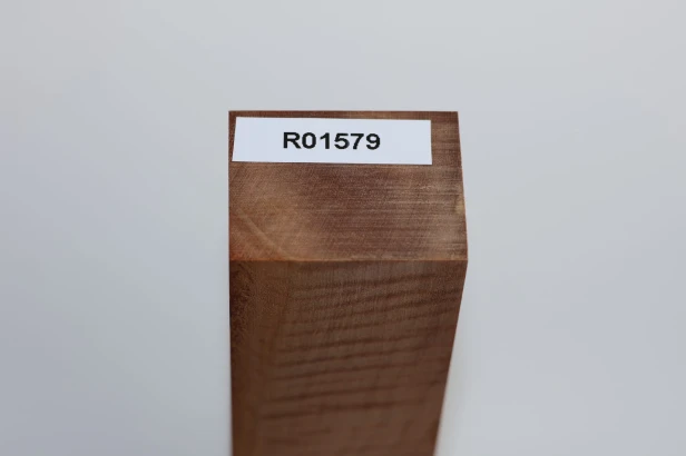 Lipa fala flame linden lime tree basswood brązowe stabilizowane drewno na rękojeść noża brown stabilized wood for knife