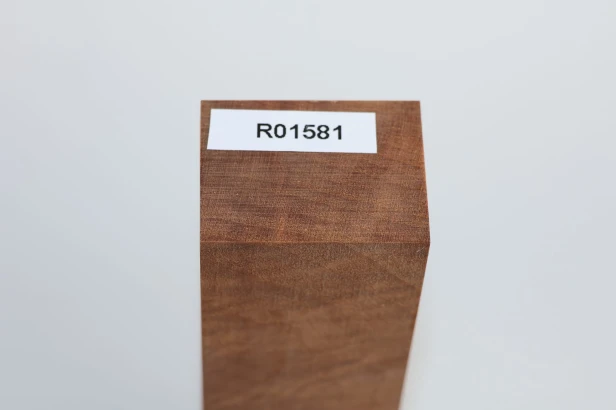 Lipa fala flame linden lime tree basswood brązowe stabilizowane drewno na rękojeść noża brown stabilized wood for knife