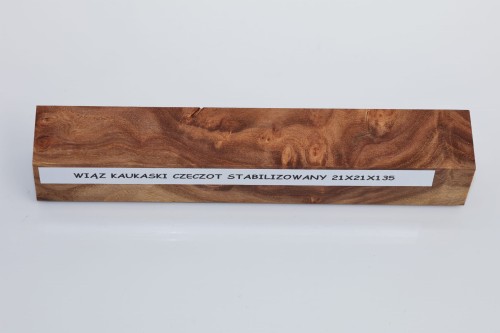 Wiąz Kaukaski Caucasian Elm czeczot burl stabilizowane drewno do toczenia na długopis stabilized wood for pen blank