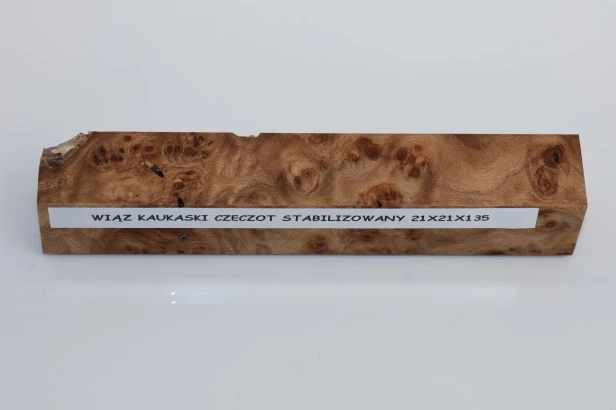 Wiąz Kaukaski Caucasian Elm czeczot burl stabilizowane drewno do toczenia na długopis stabilized wood for pen blank