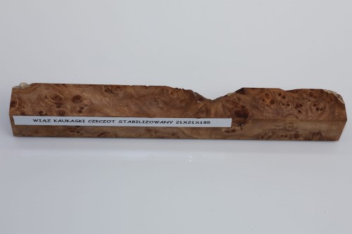 Wiąz Kaukaski Caucasian Elm czeczot burl stabilizowane drewno do toczenia na długopis stabilized wood for pen blank
