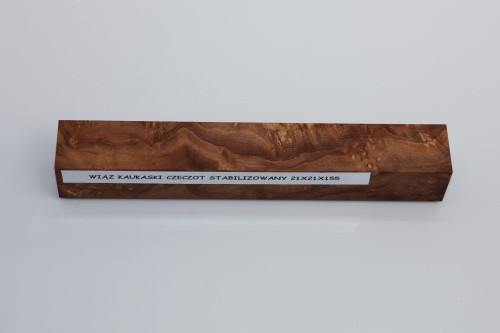Wiąz Kaukaski Caucasian Elm czeczot burl stabilizowane drewno do toczenia na długopis stabilized wood for pen blank