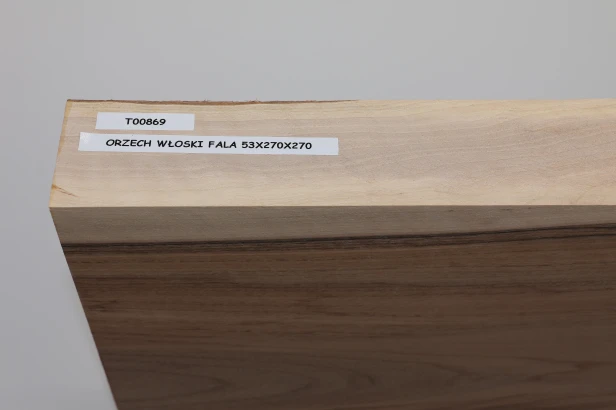 Orzech włoski fala Walnut flame drewno do toczenia wood for turning