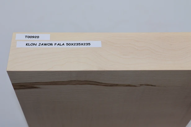 Klon jawor fala Sycamore Maple Flame drewno do toczenia wood for turning