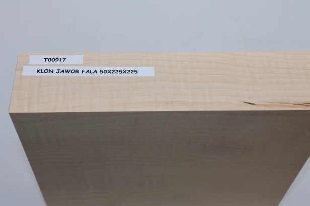 Klon jawor fala Sycamore Maple Flame drewno do toczenia wood for turning