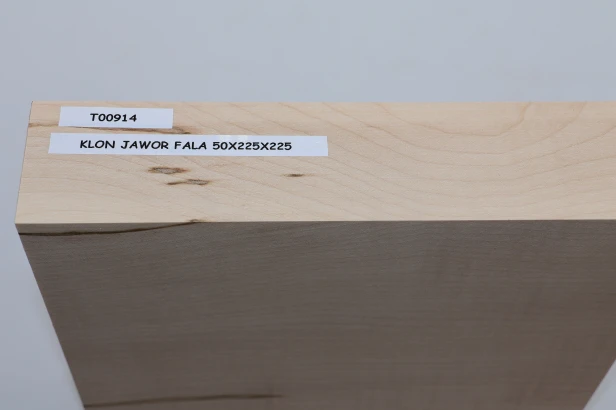 Klon jawor fala Sycamore Maple Flame drewno do toczenia wood for turning