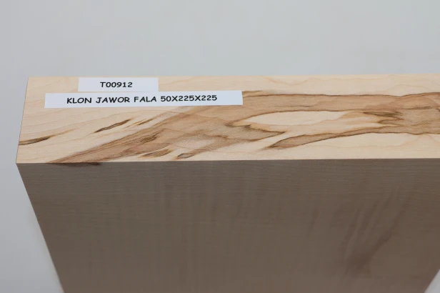 Klon jawor fala Sycamore Maple Flame drewno do toczenia wood for turning
