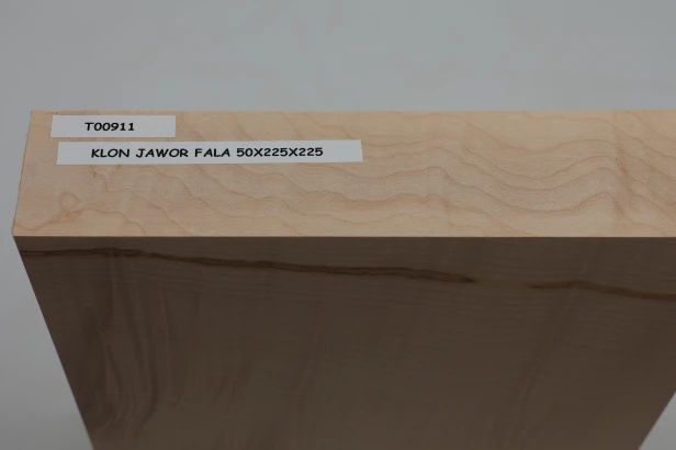 Klon jawor fala Sycamore Maple Flame drewno do toczenia wood for turning