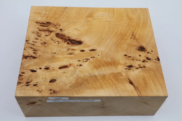 Topola czeczot fala Poplar Wood Burl Flame drewno do toczenia wood for turning