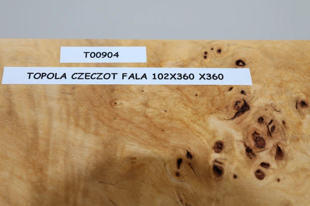 Topola czeczot fala Poplar Wood Burl Flame drewno do toczenia wood for turning