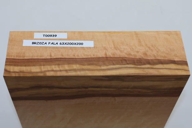 Brzoza fala Birch Wood Flame drewno do toczenia wood for turning