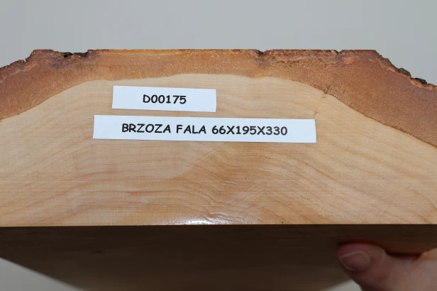 Brzoza fala Birch Flame deska drewniana wooden board