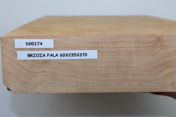 Brzoza fala Birch Flame deska drewniana wooden board