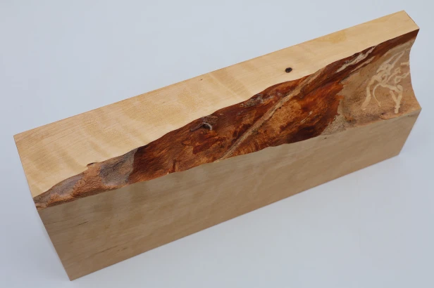 Brzoza fala Birch Flame drewno do toczenia kantówka wood for turning Timber