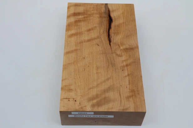 Brzoza fala Birch Flame drewno do toczenia kantówka wood for turning Timber