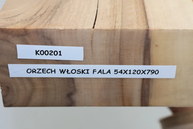 Orzech włoski fala Walnut Flame drewno do toczenia kantówka wood for turning Timber