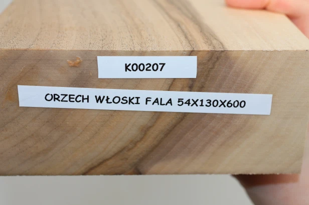 Orzech włoski fala Walnut Flame drewno do toczenia kantówka wood for turning Timber