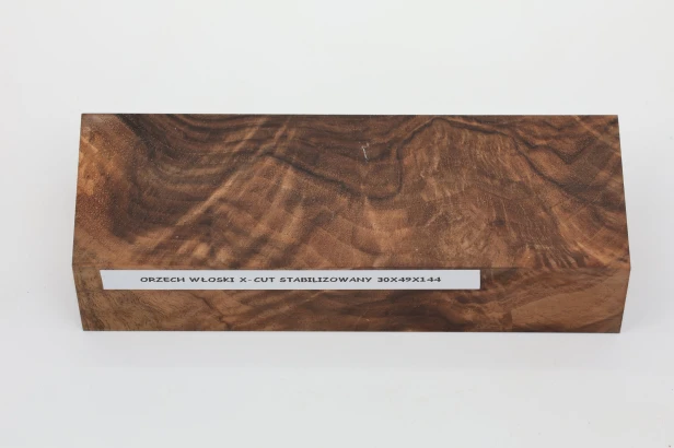 Orzech włoski X-CUT Walnut Wood stabilizowane drewno na rękojeść noża stabilized wood for knifes
