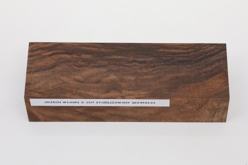 Orzech włoski X-CUT Walnut Wood stabilizowane drewno na rękojeść noża stabilized wood for knifes