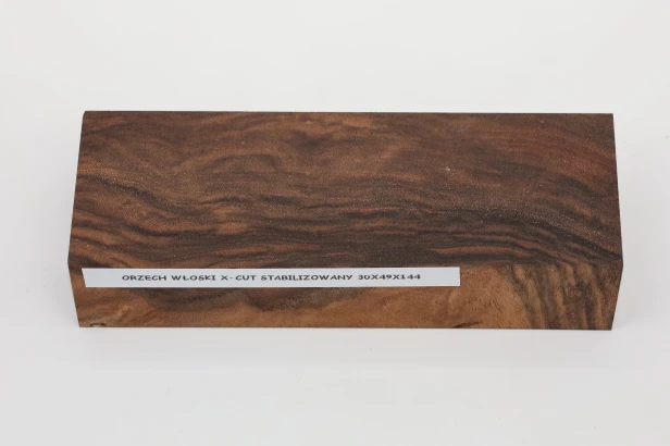 Orzech włoski X-CUT Walnut Wood stabilizowane drewno na rękojeść noża stabilized wood for knifes