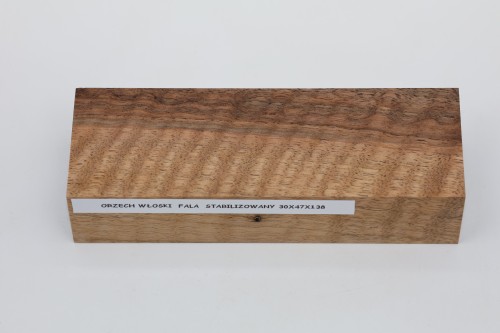 Orzech włoski fala Flame Walnut Wood stabilizowane drewno na rękojeść noża stabilized wood for knifes