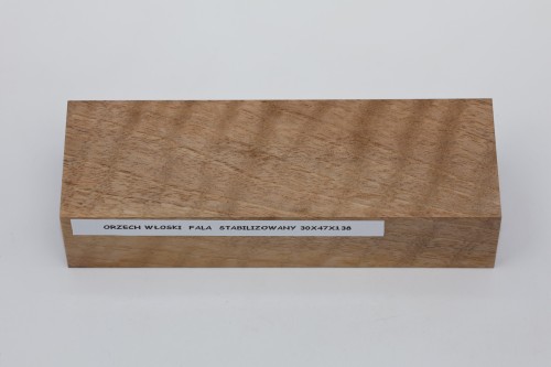 Orzech włoski fala Flame Walnut Wood stabilizowane drewno na rękojeść noża stabilized wood for knifes