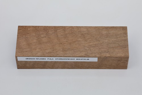 Orzech włoski fala Flame Walnut Wood stabilizowane drewno na rękojeść noża stabilized wood for knifes