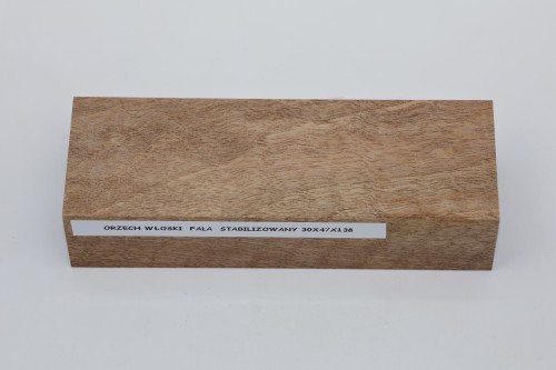 Orzech włoski fala Flame Walnut Wood stabilizowane drewno na rękojeść noża stabilized wood for knifes