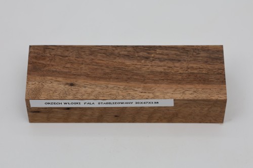 Orzech włoski fala Flame Walnut Wood stabilizowane drewno na rękojeść noża stabilized wood for knifes