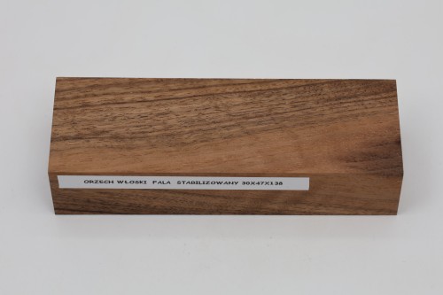 Orzech włoski fala Flame Walnut Wood stabilizowane drewno na rękojeść noża stabilized wood for knifes