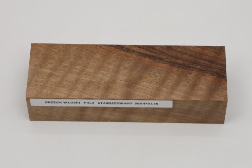 Orzech włoski fala Flame Walnut Wood stabilizowane drewno na rękojeść noża stabilized wood for knifes