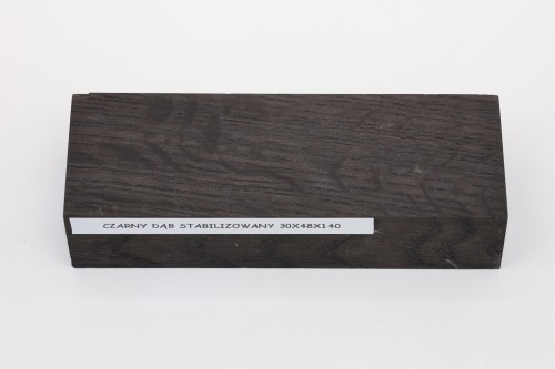 Czarny dąb Black Oak stabilizowane drewno na rękojeść noża stabilized wood for knife