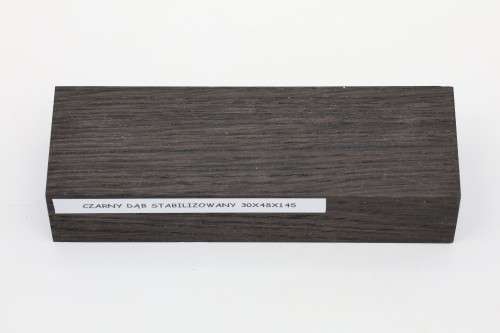 Czarny dąb Black Oak stabilizowane drewno na rękojeść noża stabilized wood for knife