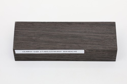 Czarny dąb Black Oak stabilizowane drewno na rękojeść noża stabilized wood for knife