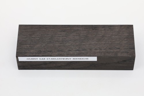 Czarny dąb Black Oak stabilizowane drewno na rękojeść noża stabilized wood for knife
