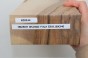 Orzech włoski fala Walnut Flame drewno do toczenia kantówka wood for turning Timber