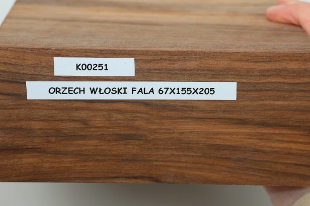Orzech włoski fala Walnut Flame drewno do toczenia kantówka wood for turning Timber