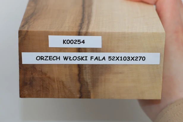 Orzech włoski fala Walnut Flame drewno do toczenia kantówka wood for turning Timber