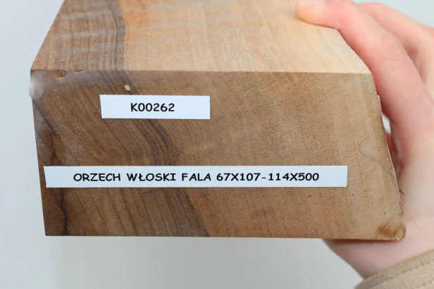 Orzech włoski fala Walnut Flame drewno do toczenia kantówka wood for turning Timber