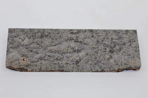 Klon jesionolistny czeczot grafit Ash-leaf Maple Burl Graphite stabilizowane drewno na biżuterię stabilized wood for jewelry