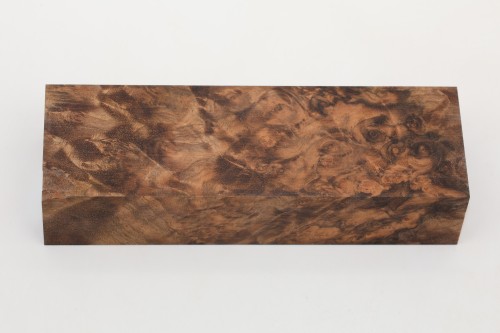 Orzech Kaukaski czeczot Caucasian Walnut Burl stabilizowane drewno na rękojeść noża stabilized wood for knife
