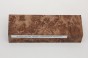Orzech Kaukaski czeczot Caucasian Walnut Burl stabilizowane drewno na rękojeść noża stabilized wood for knife