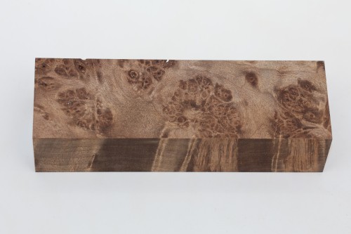 Orzech Kaukaski czeczot Caucasian Walnut Burl stabilizowane drewno na rękojeść noża stabilized wood for knife