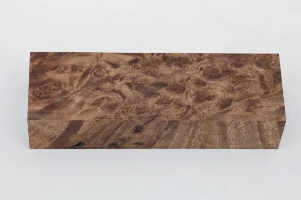Orzech Kaukaski czeczot Caucasian Walnut Burl stabilizowane drewno na rękojeść noża stabilized wood for knife