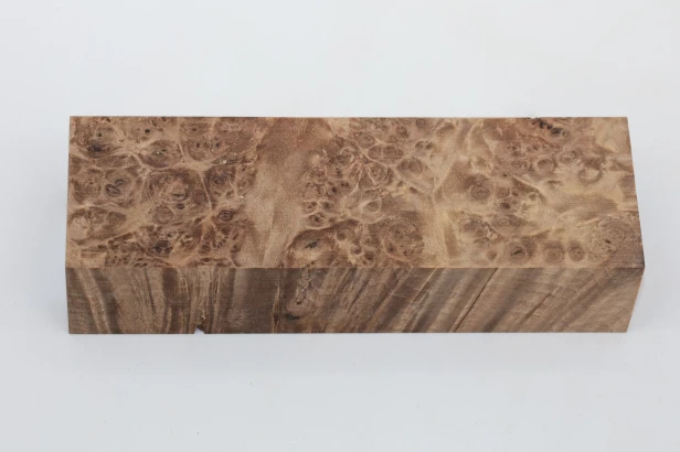 Orzech Kaukaski czeczot Caucasian Walnut Burl stabilizowane drewno na rękojeść noża stabilized wood for knife