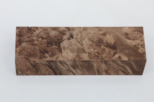 Orzech Kaukaski czeczot Caucasian Walnut Burl stabilizowane drewno na rękojeść noża stabilized wood for knife