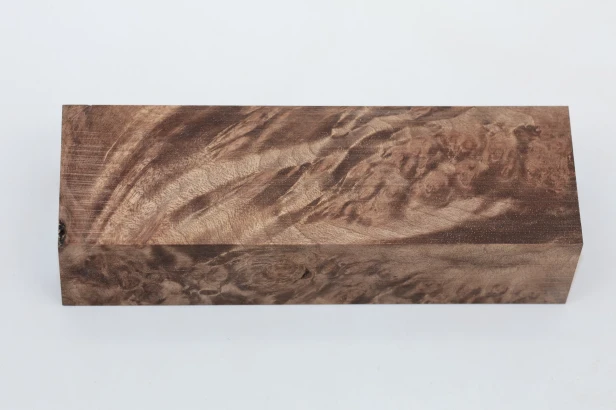 Orzech Kaukaski czeczot Caucasian Walnut Burl stabilizowane drewno na rękojeść noża stabilized wood for knife