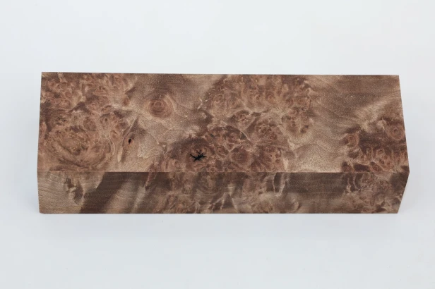 Orzech Kaukaski czeczot Caucasian Walnut Burl stabilizowane drewno na rękojeść noża stabilized wood for knife
