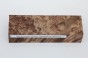 Orzech Kaukaski czeczot Caucasian Walnut Burl stabilizowane drewno na rękojeść noża stabilized wood for knife