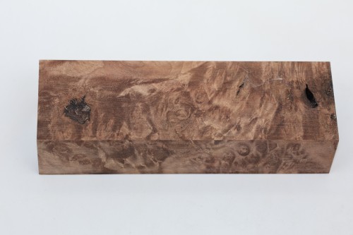 Orzech Kaukaski czeczot Caucasian Walnut Burl stabilizowane drewno na rękojeść noża stabilized wood for knife